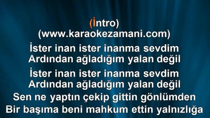 Tarık Mengüç - Çöl Çiçeğim - 2011 TÜRKÇE KARAOKE