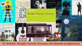 Read  In Detail Single Family Houses In Detail englisch Ebook Free