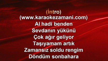 Tarık Mengüç - Rica Ediyorum (Remix) - 2014 TÜRKÇE KARAOKE