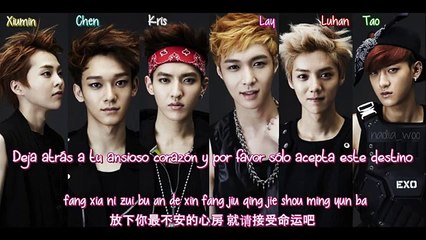 EXO-M - Baby Don't Cry (人鱼的眼泪) ( Sub Español - Chino )