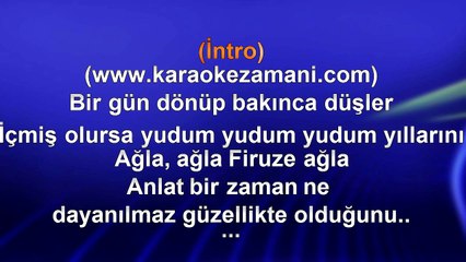 Tarkan - Firuze - 2013 TÜRKÇE KARAOKE