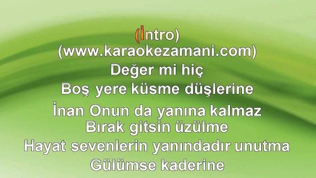 Tarkan - Gülümse Kaderine - (Yak Bütün Fotografları) - 2003 TÜRKÇE KARAOKE