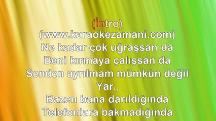 Tarkan - İşim Olmaz - 2010 TÜRKÇE KARAOKE