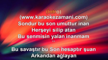 Taylan Ülger - Selam Ver Geç - (2013) TÜRKÇE KARAOKE
