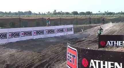Moto cross championship  accident