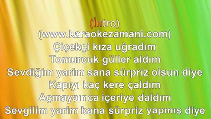 Tolga Taş - Çiçekci Kız - (2012) TÜRKÇE KARAOKE
