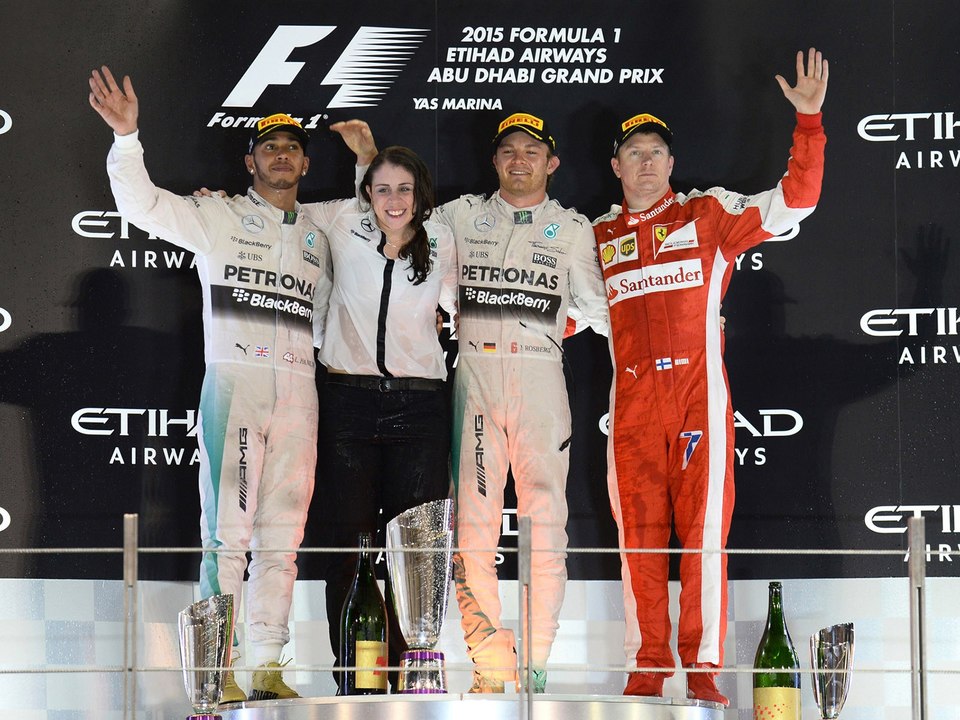 Classements du Grand Prix F1 d'Abu Dhabi 2015 - Infographie