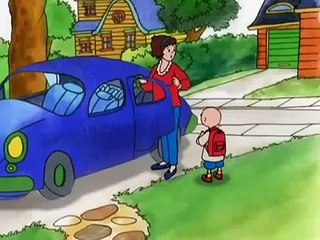 Caillou duerme fuera de casa Discovery kids latino en españo latino