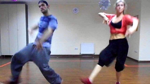 Танцевальный мастер-класс по хип-хопу в студии танцев «TOPdance». Хореография Юрия Рыбака.