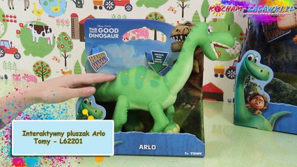 The Good Dinosaur / Dobry Dinozaur - Talking Plush Arlo / Interaktywny Pluszak Arlo - Tomy - L62201 - Recenzja