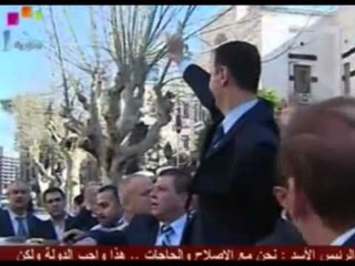 FJALIMI I ASAD SHBA KRITIKOJNE PERMBAJTJEN,TE SHTENA NE LATAKIA LAJM