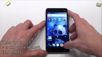 Обзор смартфона Fly Cirrus 2
