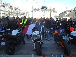 Beauvais : les motards de l'Oise rendent hommage aux victimes des attentats