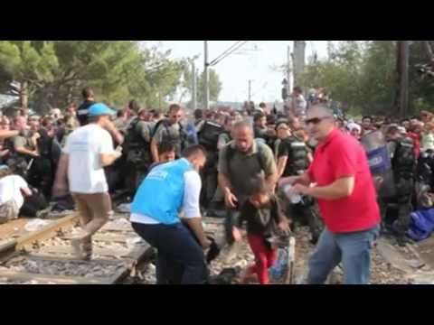 MAQEDONIA HAP KUFIRIN ME SERBINE,MIJERA EMIGRANTE SIRIANE MBERRIJNE NE PRESHEVE LAJM