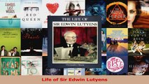 Read  Life of Sir Edwin Lutyens Ebook Free