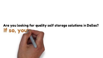 storage units in Dallas