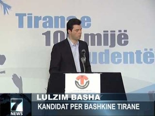 BASHA ME STUDENTET SHPALOS IDENE “TIRANA E 100 MIJË STUDENTËVE” LAJM