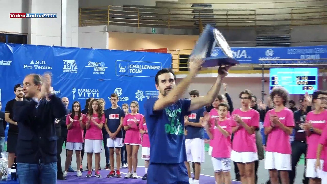Ivan Dodig vince il Challenger "Castel del Monte" - il Sindaco di Andria annuncia quarta edizione