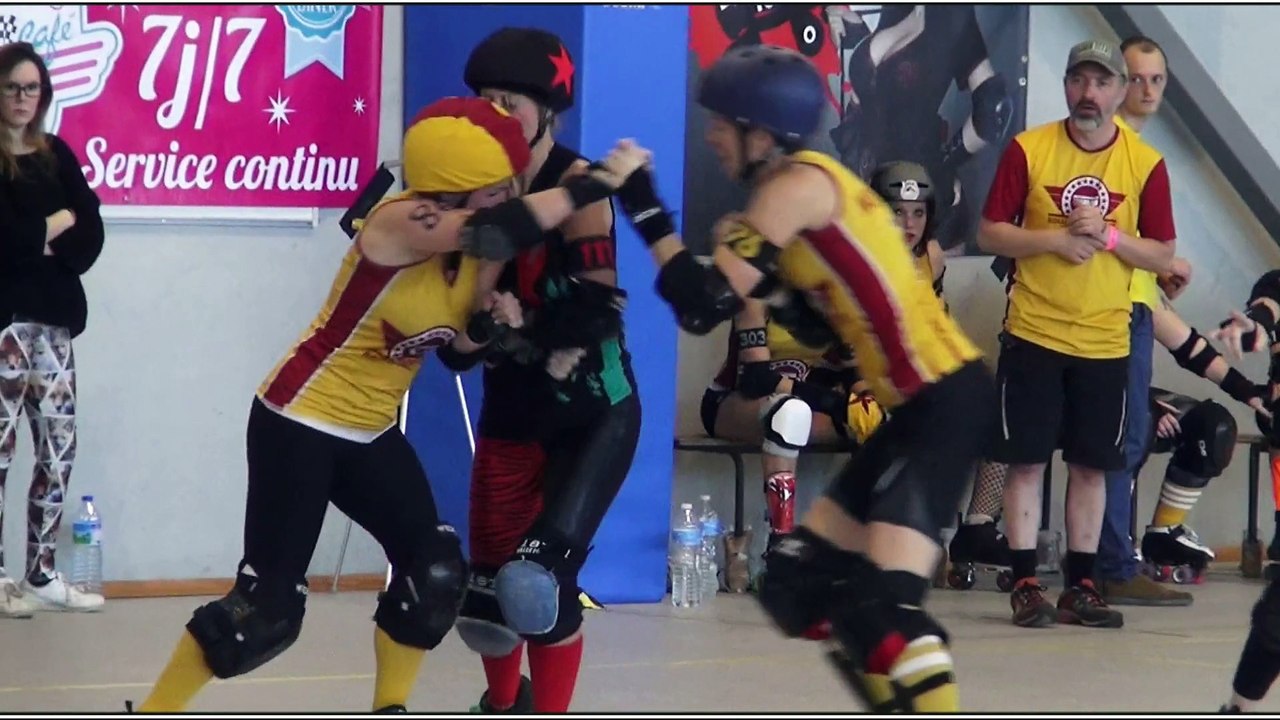 ROLLER DERBY - CHAMPIONNAT DE FRANCE 2015 : Résumé en image sur la compétition