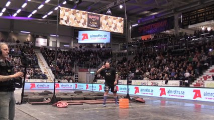 La Montagne de Game of Thrones explose le Record du monde de Jeté de Fût