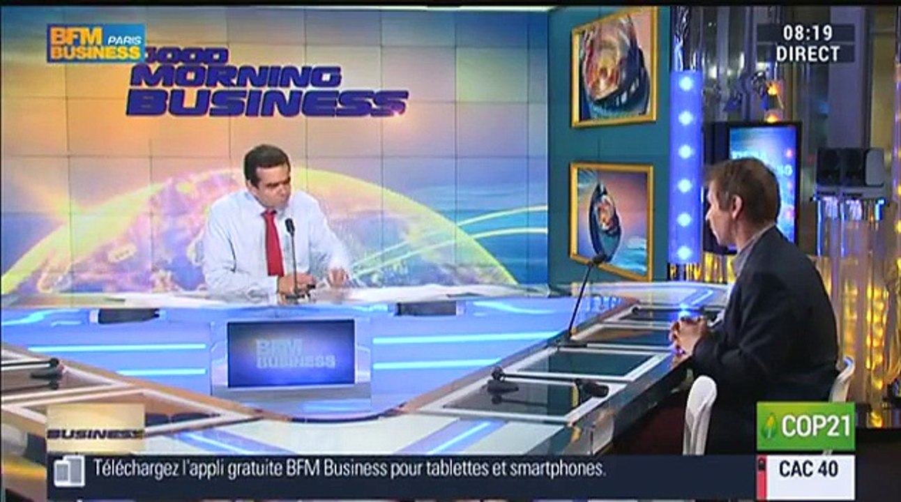 Jean-Marc Jancovici, Good Morning Business, BFMTV, 30 novembre 2015