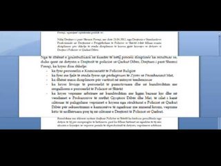 AKUZAT E PRENÇIT REAGON POLICIA ,PRENÇI ME SHKELJE TE RENDA DISIPLINORE LAJM