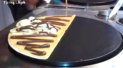 Fruit roti burger