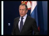 LAVROV NE SERBI MBESHTETJE PER KOSOVEN RRITJE TE BASHKEPUNIMIT LAJM