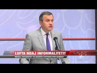 Beqaj: Pacientët të marrin kuponin për barnat - News, Lajme - Vizion Plus