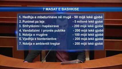 VELIAJ: MASA ADMINISTRATIVE PER TA MBAJTUR TIRANEN TE PASTER