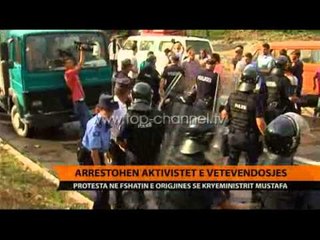 VV, aksion simbolik në vendlindjen e Mustafës - Top Channel Albania - News - Lajme