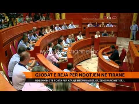 Aksioni i pastrimit,7 masat e Bashkisë së Tiranës për shkelësit - Top Channel Albania - News - Lajme