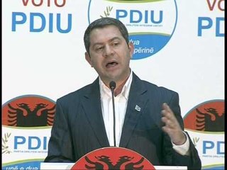 PDIU NE NJESINE 9 IDRIZI MBESHTET FORTUZIN E KOALICIONIT TE DJATHTE LAJM