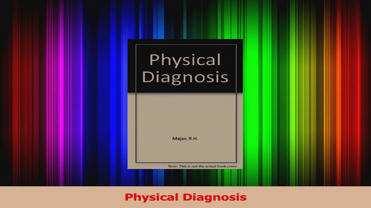 Physical Diagnosis Read Online