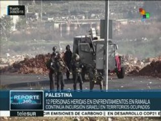 Choque entre palestinos y policías israelíes deja 12 heridos