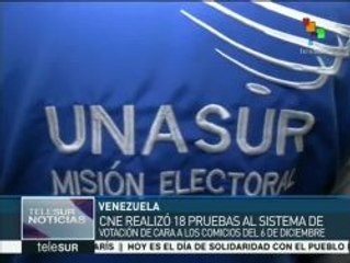 Venezuela: a punto la maquinaria electoral para comicios del 6D