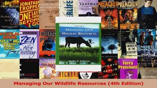 PDF Download  Managing Our Wildlife Resources 4th Edition Download Online