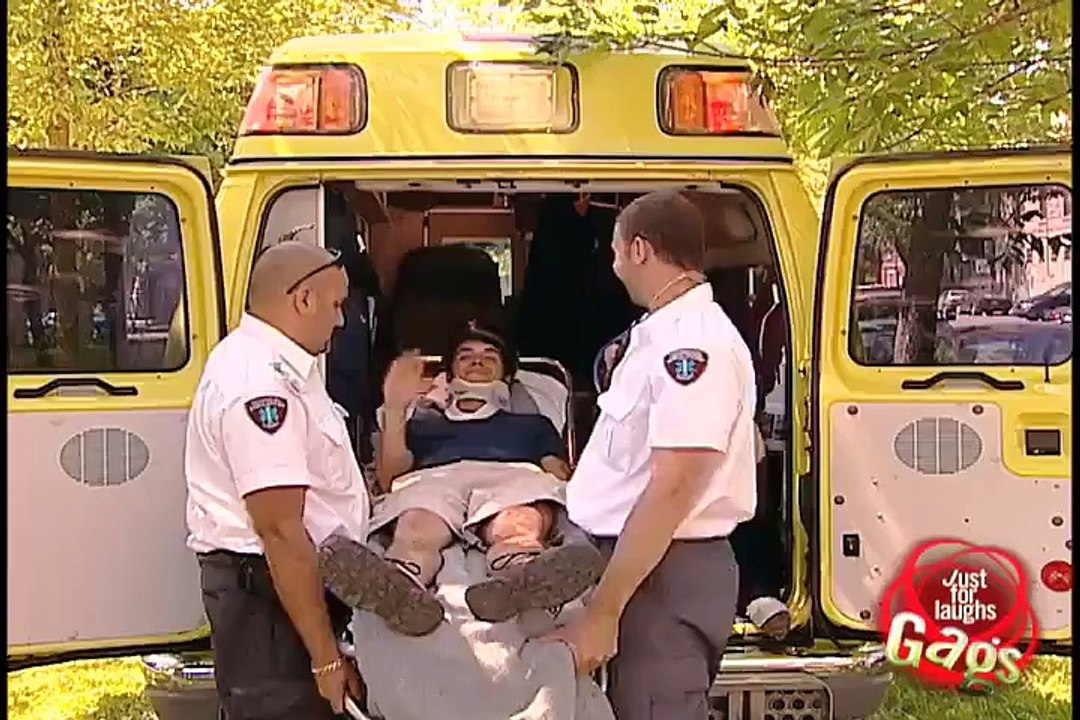 Clumsy Paramedics Prank