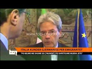 Italia kundër Gjermanisë për emigrantët - Top Channel Albania - News - Lajme