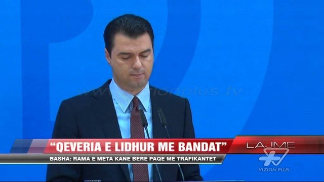 Basha: Qeveria e lidhur me bandat - News, Lajme - Vizion Plus
