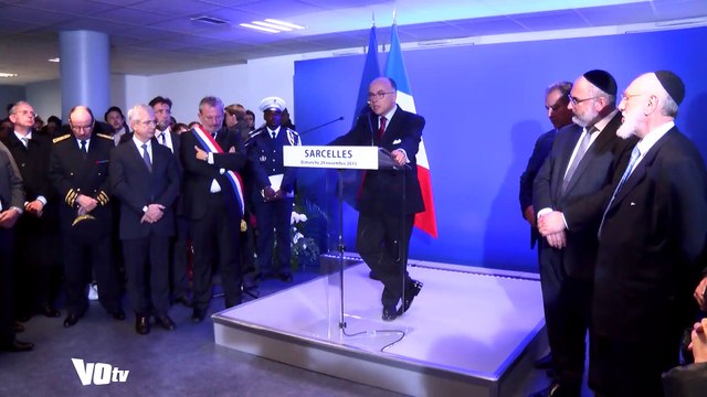 Inauguration stèle à Sarcelles