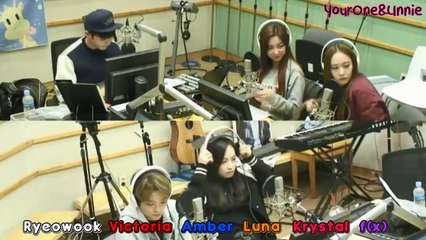 [ENG-1080] 151105 f(x) @ Kiss The Radio FULL