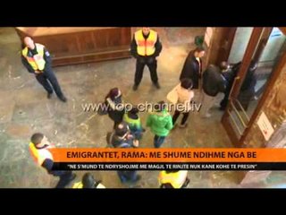 Emigrantët, Rama: Më shumë ndihmë nga BE - Top Channel Albania - News - Lajme