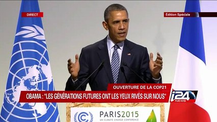 Obama veut penser "à l'air que respiront nos enfants"