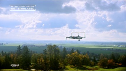 Amazon dévoile un nouveau drone de livraison