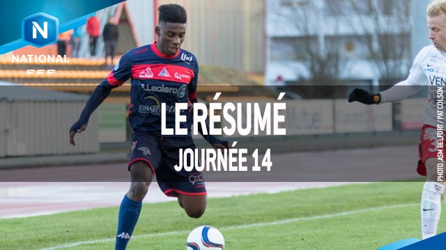 Championnat National : tous les buts de la 14e journée (2015-2016)