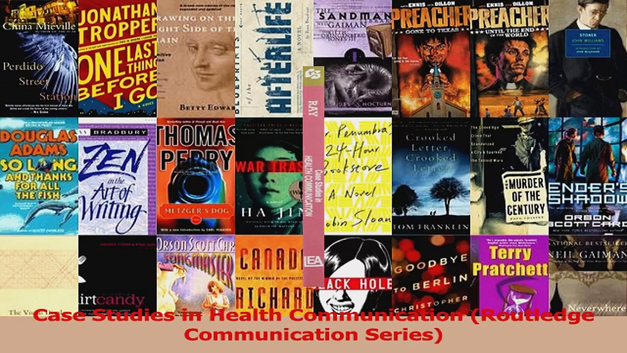 Case Studies in Health Communication Routledge Communication Series Download