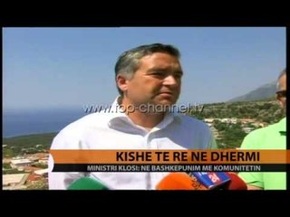 Kishë të re në Dhermi  - Top Channel Albania - News - Lajme