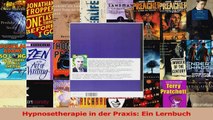Hypnosetherapie in der Praxis Ein Lernbuch PDF Herunterladen