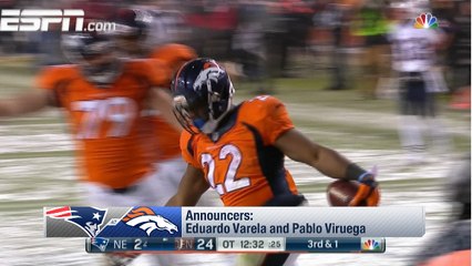 Announcers call Broncos C.J. Anderson's game-winning overtime TD in Spanish